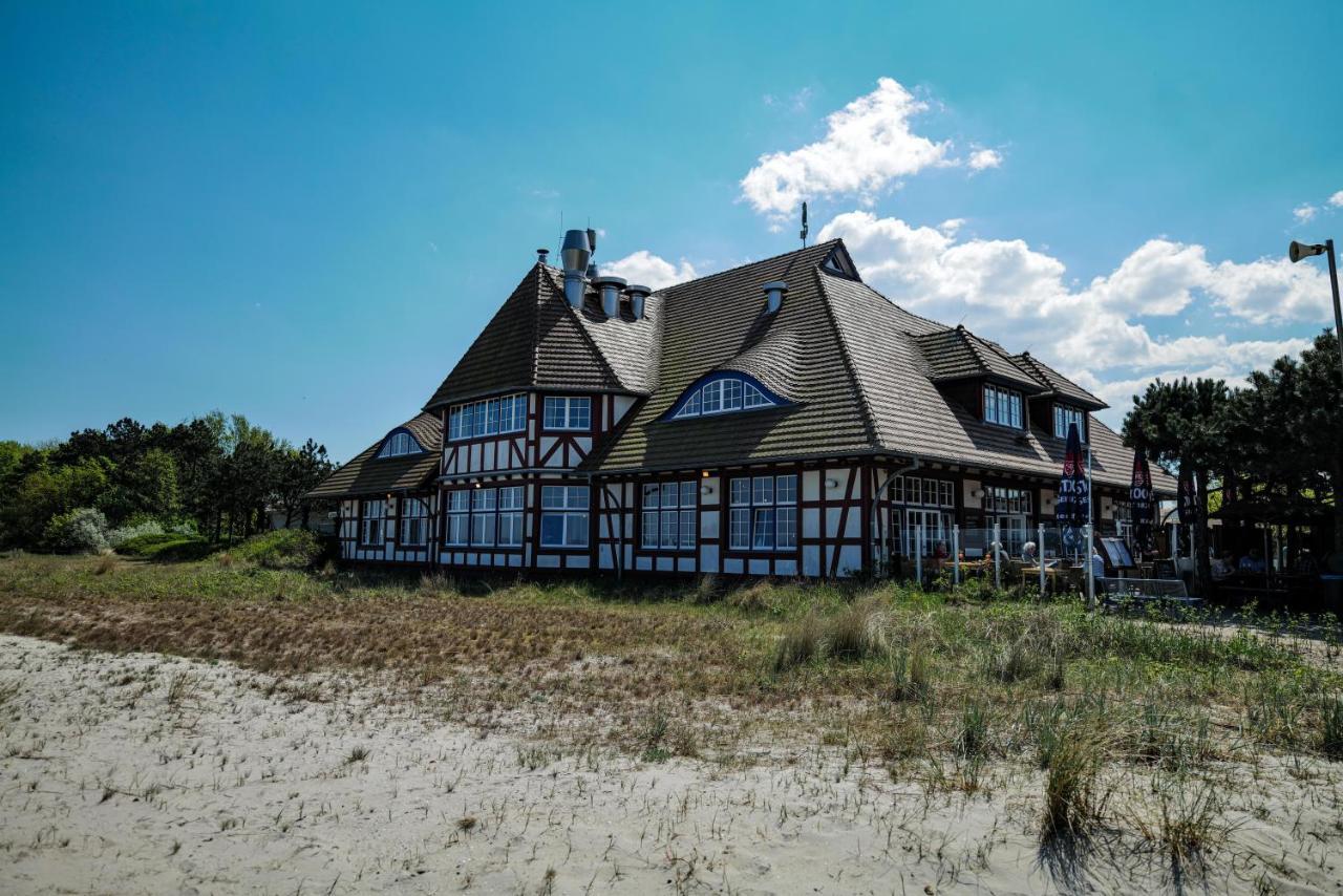 Ostseelagune Zingst, Exklusive Dhh, Strandnah, Sauna, Kamin, 3 Sz, 2 Baeder, Glasfaser, Haustierfrei, Garten Mit Suedterrasse, E-Ladesaeule, 2 Stellplaetze, Strandkorb, Fahrradschuppen, Waschmaschine, Trockner, Nichtraucher Bagian luar foto