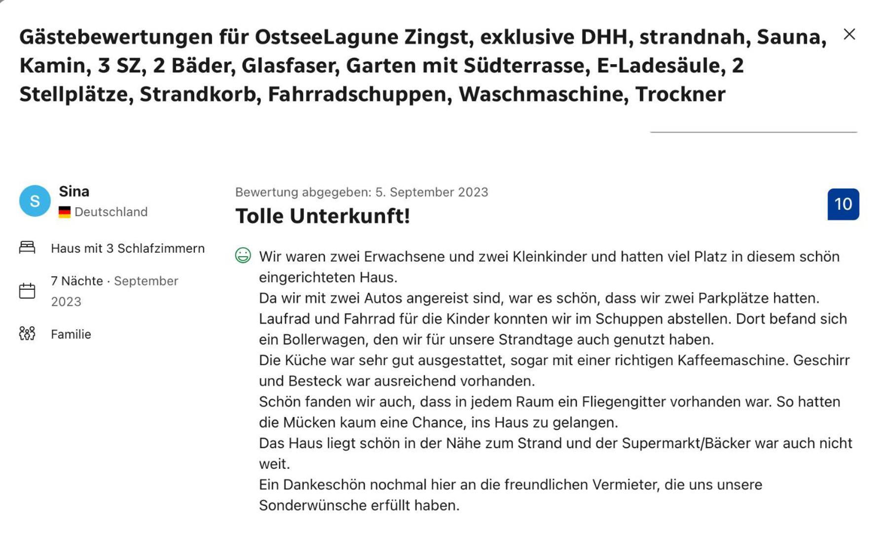Ostseelagune Zingst, Exklusive Dhh, Strandnah, Sauna, Kamin, 3 Sz, 2 Baeder, Glasfaser, Haustierfrei, Garten Mit Suedterrasse, E-Ladesaeule, 2 Stellplaetze, Strandkorb, Fahrradschuppen, Waschmaschine, Trockner, Nichtraucher Bagian luar foto